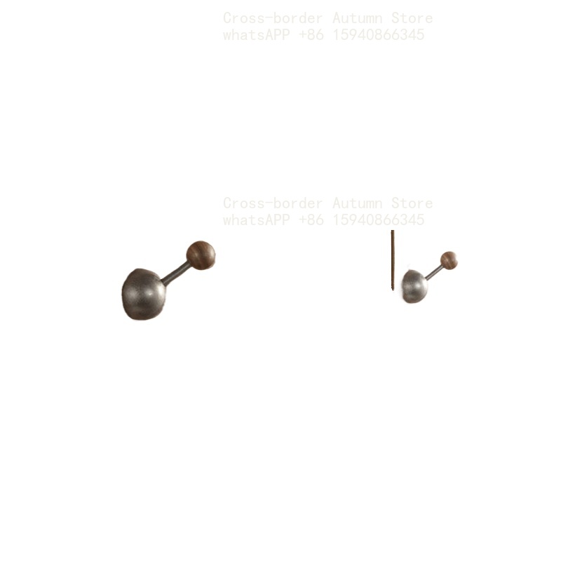 Furniture Hook Hardware - Gagang Kabinet Kecil Kayu Walnut Hitam,