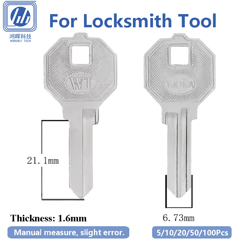 Cabinet Lock Key - 5-100 Buah/Lot WT Kunci Kosong Tembaga