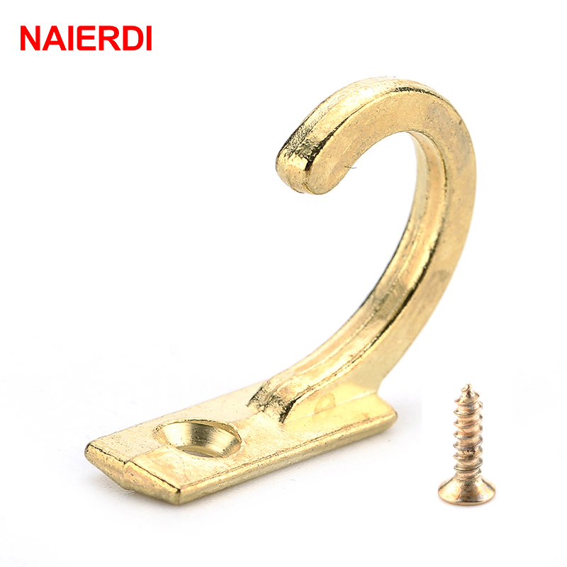 Furniture Hook Hardware - Naierdi 10 Pcs Kecil Antik Kait