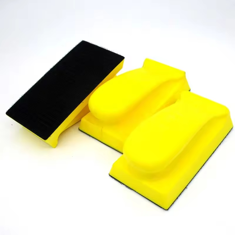 Furniture Hook Hardware - Blok Pengamplasan Tangan Hook and Loop
