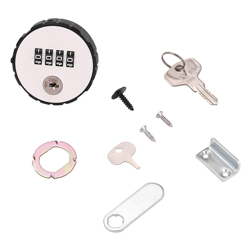 Cabinet Lock Key - Kunci Kombinasi Kabinet 4 Digit Tanpa