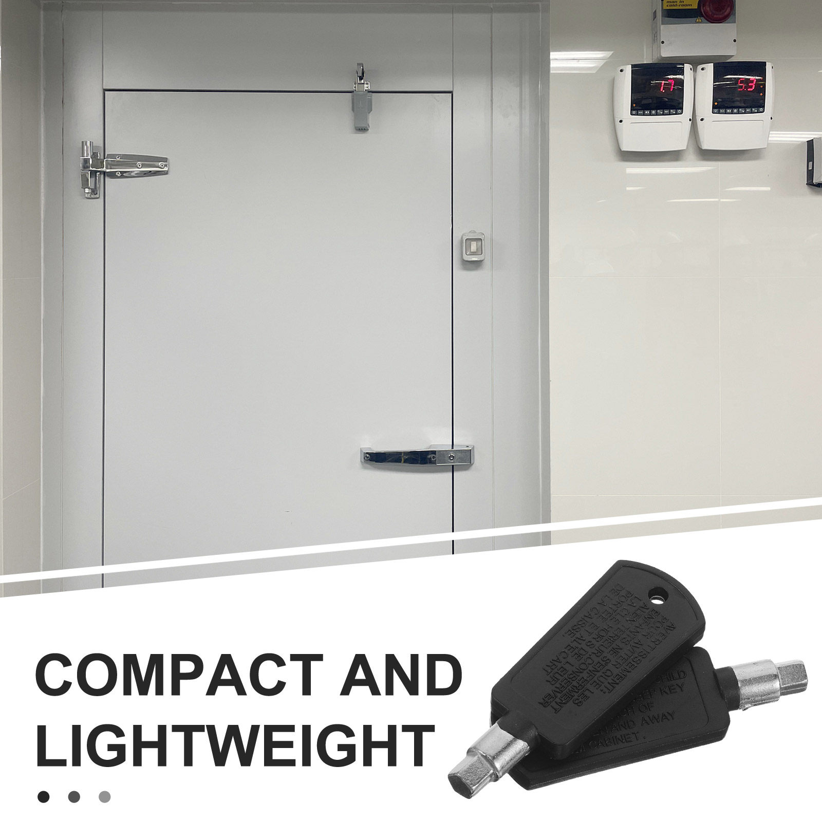 2 Buah Kunci Pintu Freezer Aks - Cabinet Lock Key ulasan dan harga