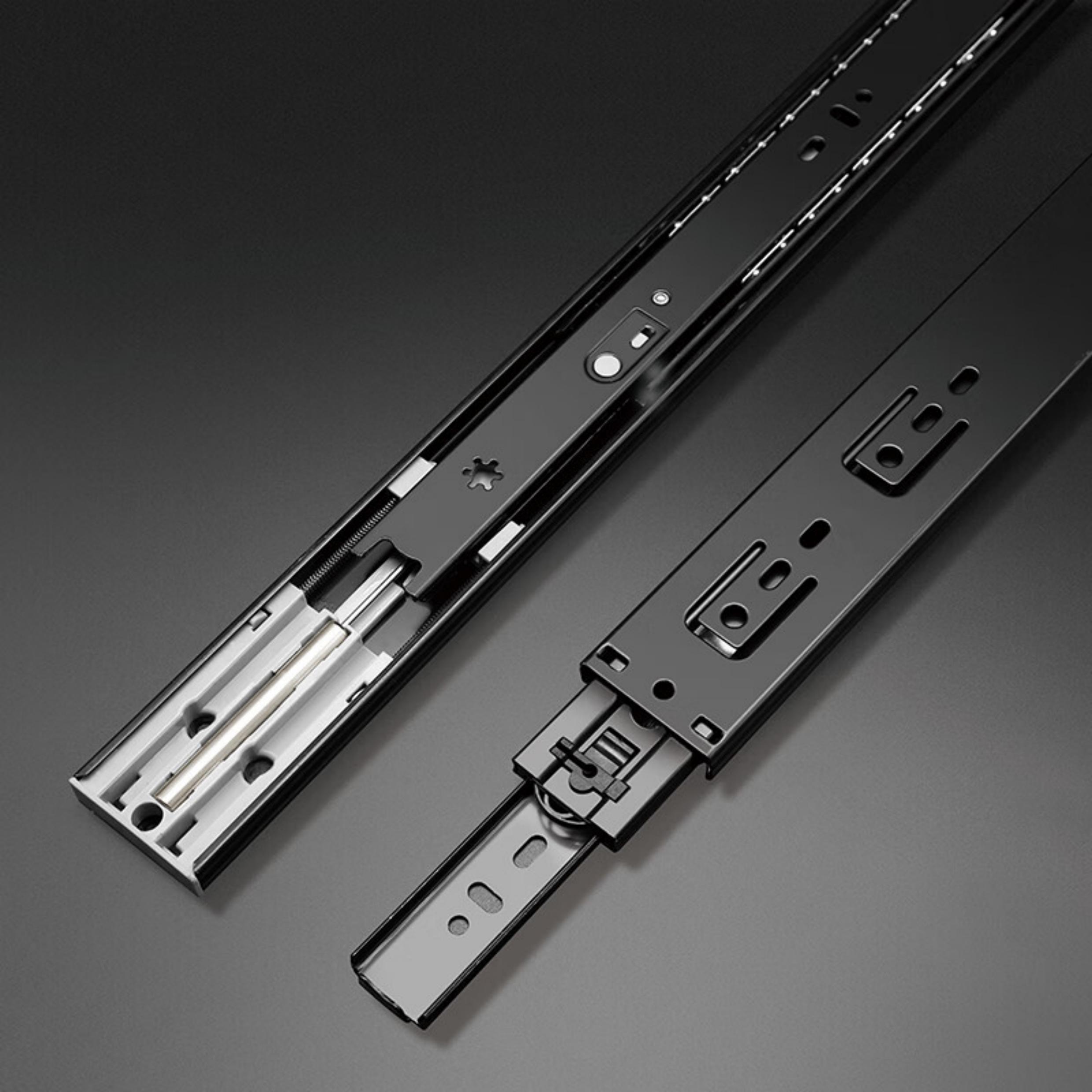 2 Buah Rel Geser Logam untuk L - Furniture Rails Hardware ulasan dan harga