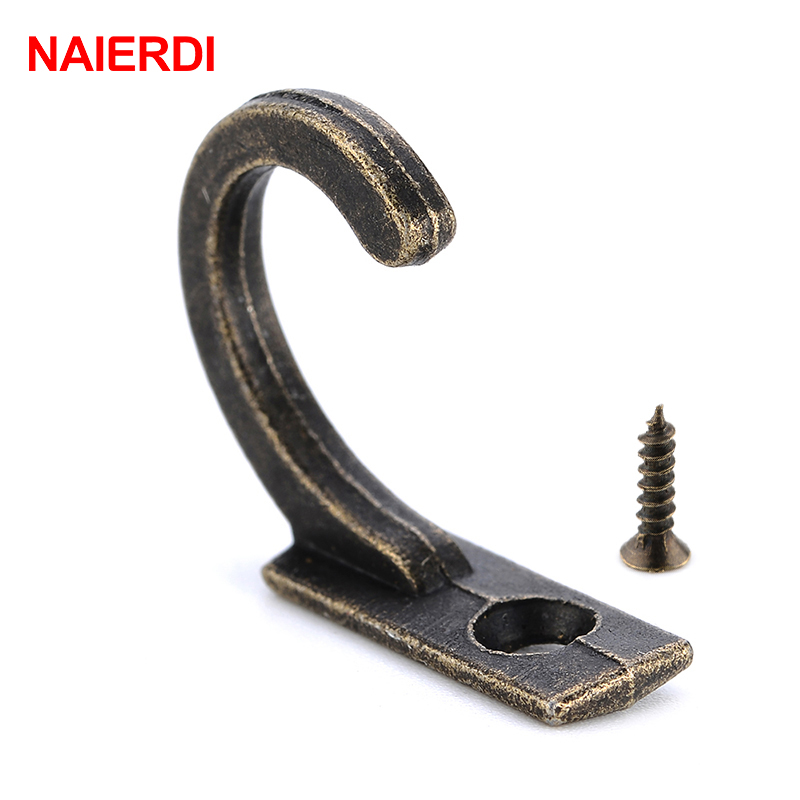 Naierdi 10 Pcs Kecil Antik Kai - Furniture Hook Hardware ulasan dan harga