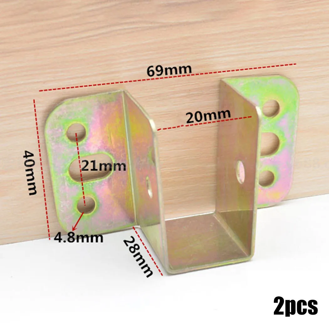 2 buah braket tempat tidur log - Furniture Rails Hardware ulasan dan harga