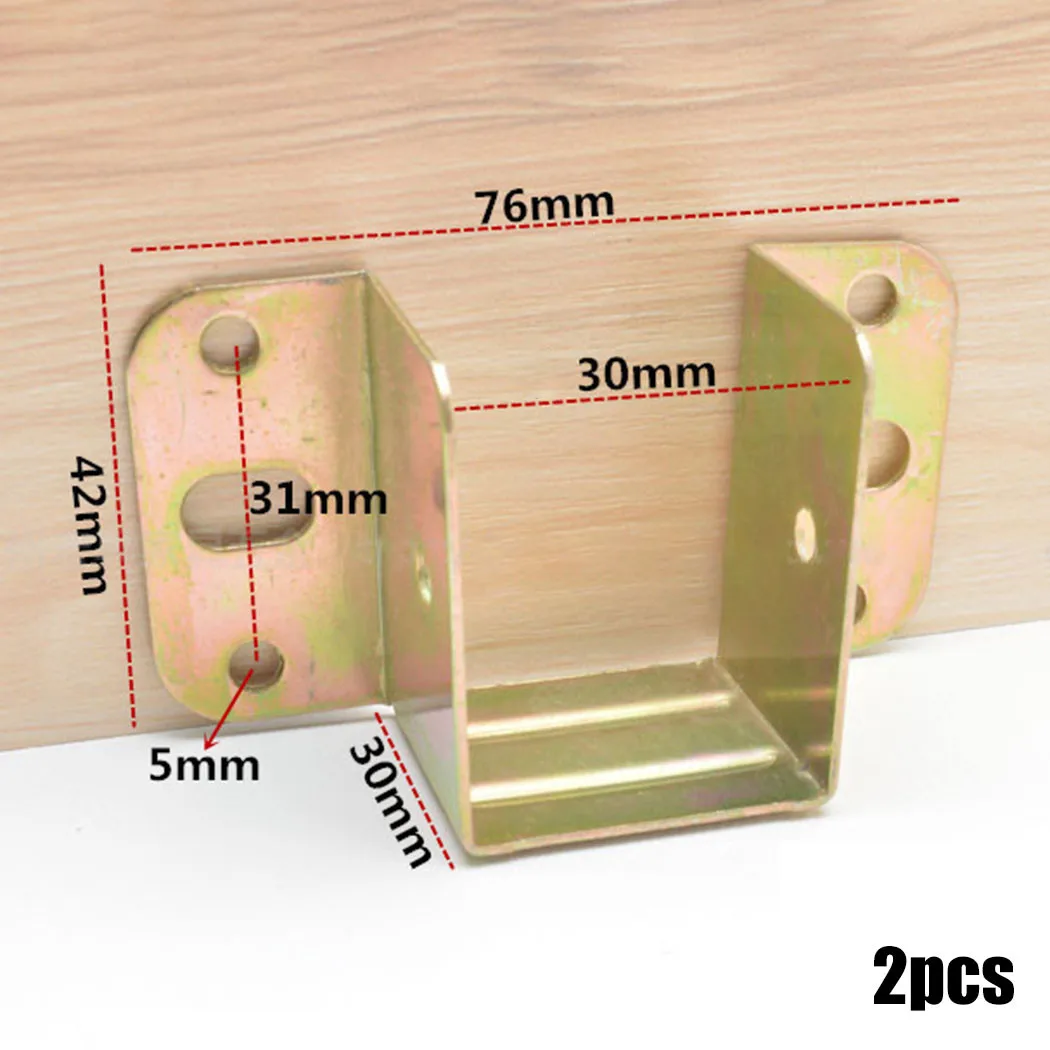 2 buah braket tempat tidur log - Furniture Rails Hardware ulasan dan harga