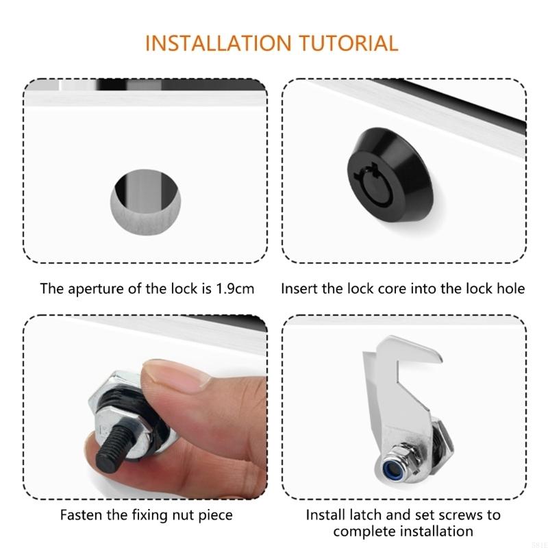 581E 2 Buah Kunci Kamera Tugas - Cabinet Lock Key ulasan dan harga