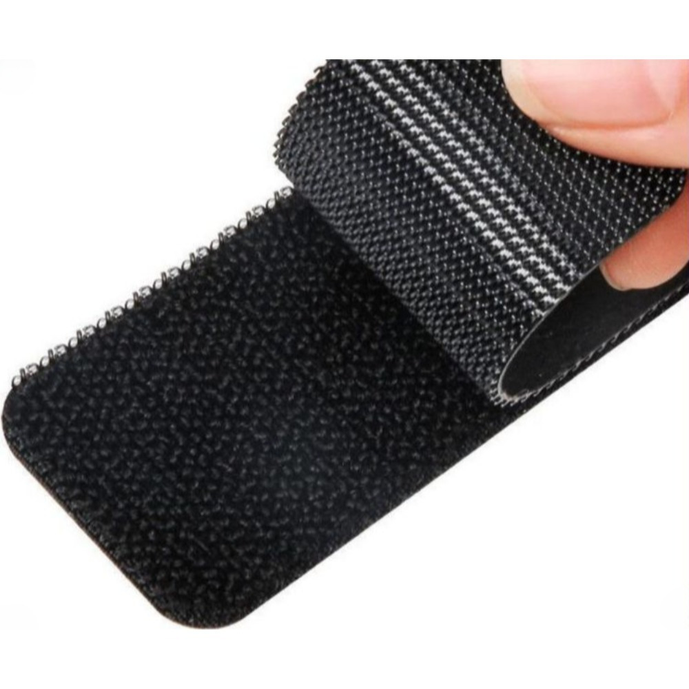 50/100pcs Pita Perekat Hitam T - Furniture Hook Hardware ulasan dan harga