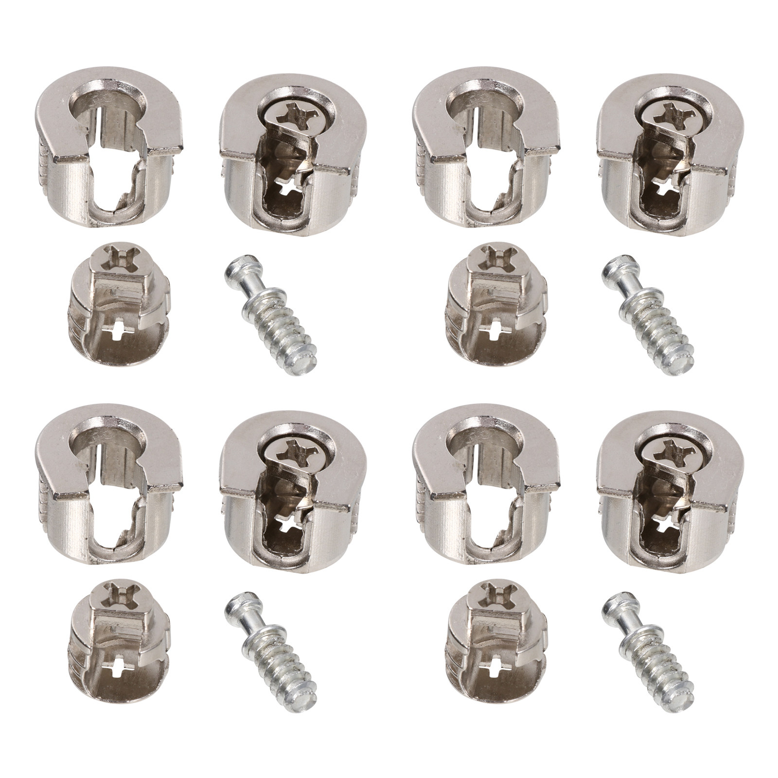 10Pcs Konektor Furnitur Eksent - Furniture Joining Hardware ulasan dan harga