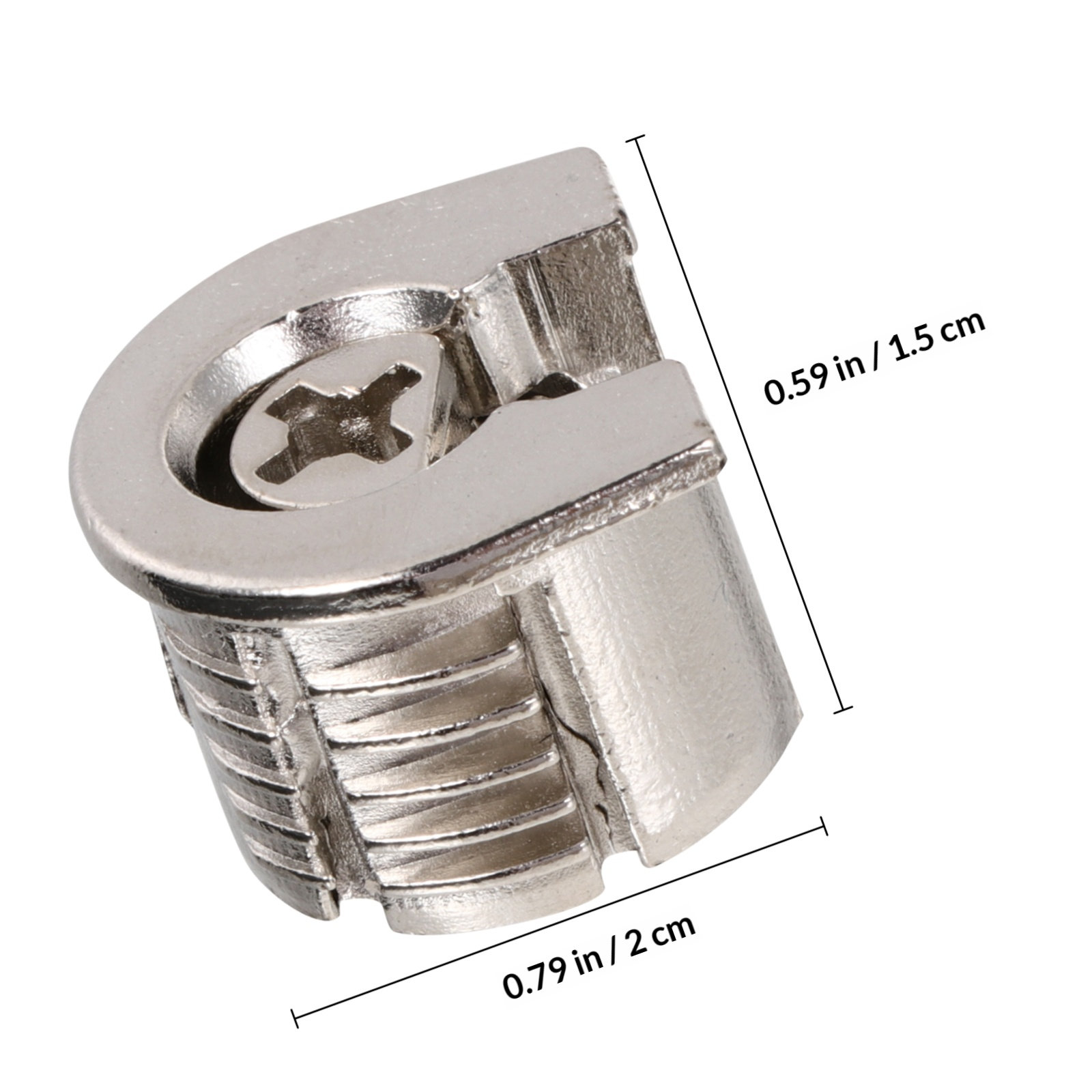 10Pcs Konektor Furnitur Eksent - Furniture Joining Hardware ulasan dan harga