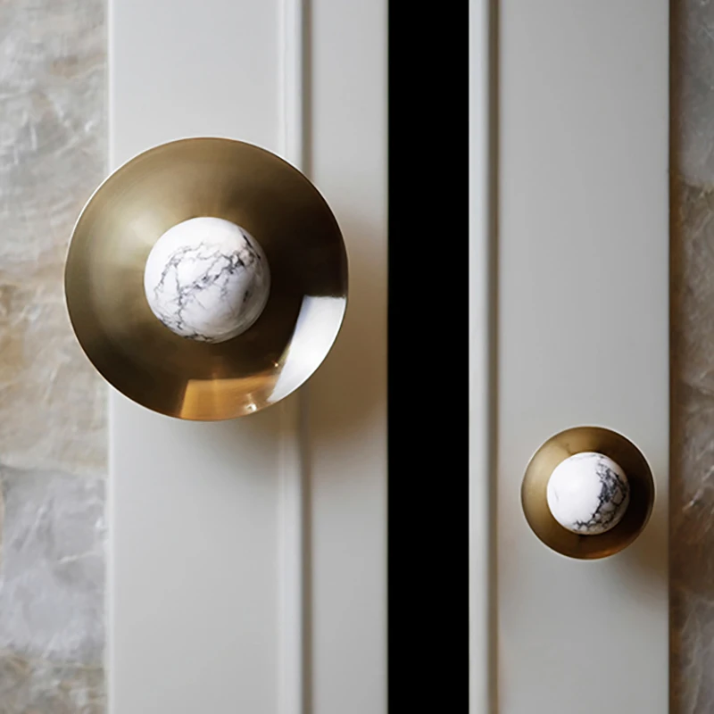Batu Alami + Kuningan Solid La - Furniture Hook Hardware ulasan dan harga
