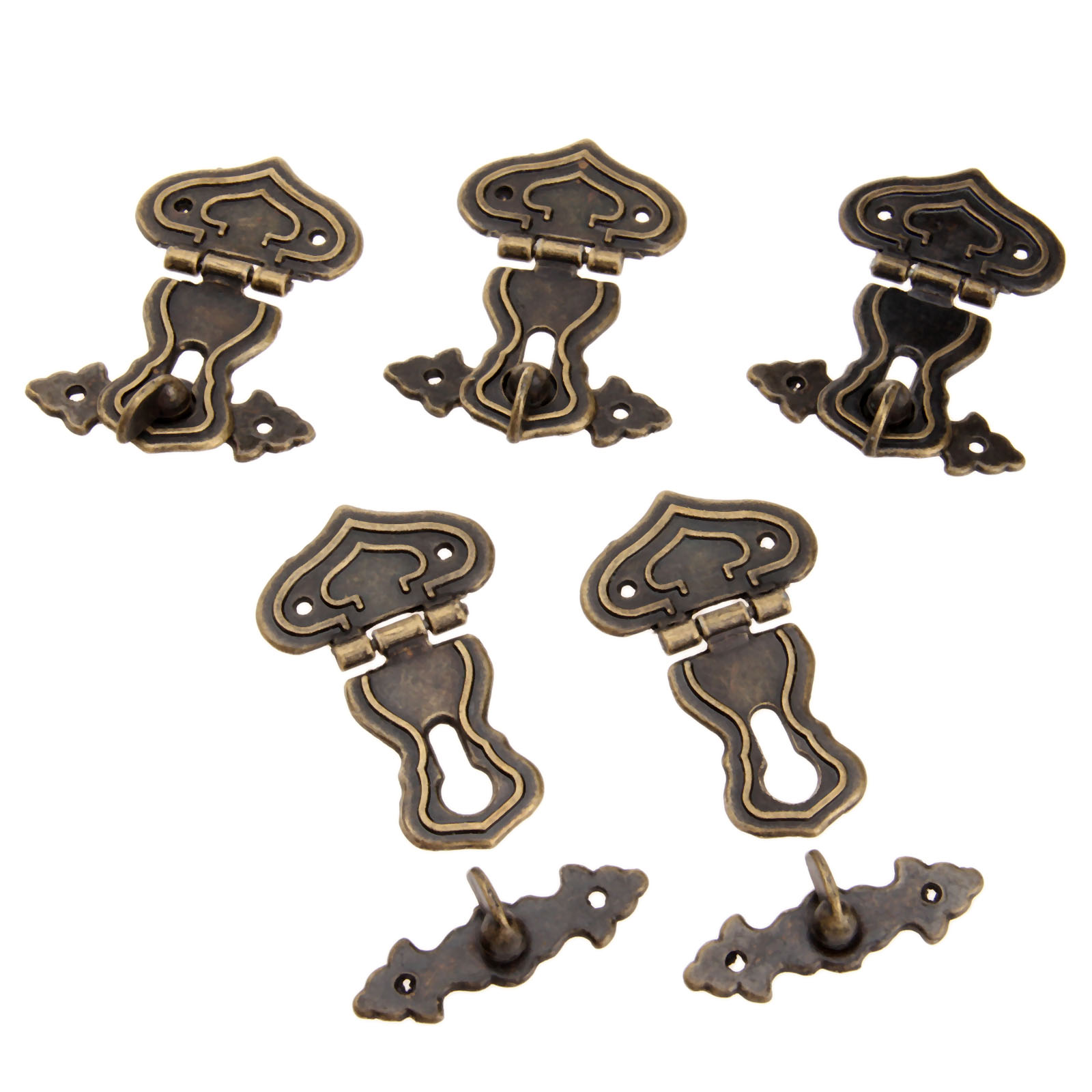 5 Buah 63X47Mm Gembok Logam An - Furniture Hook Hardware ulasan dan harga