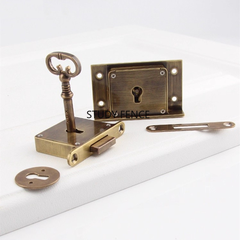 1 Buah Kunci Laci Logam Antik  - Cabinet Lock Key ulasan dan harga