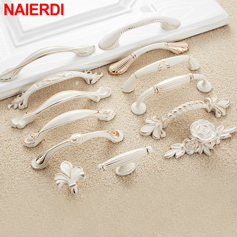 NAIERDI Gading Putih Kabinet M - Furniture Hardware Drawer Pulls ulasan dan harga