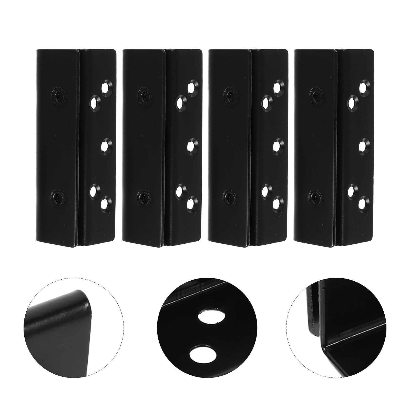 4 Buah Braket Penyangga Rel Te - Furniture Rails Hardware ulasan dan harga