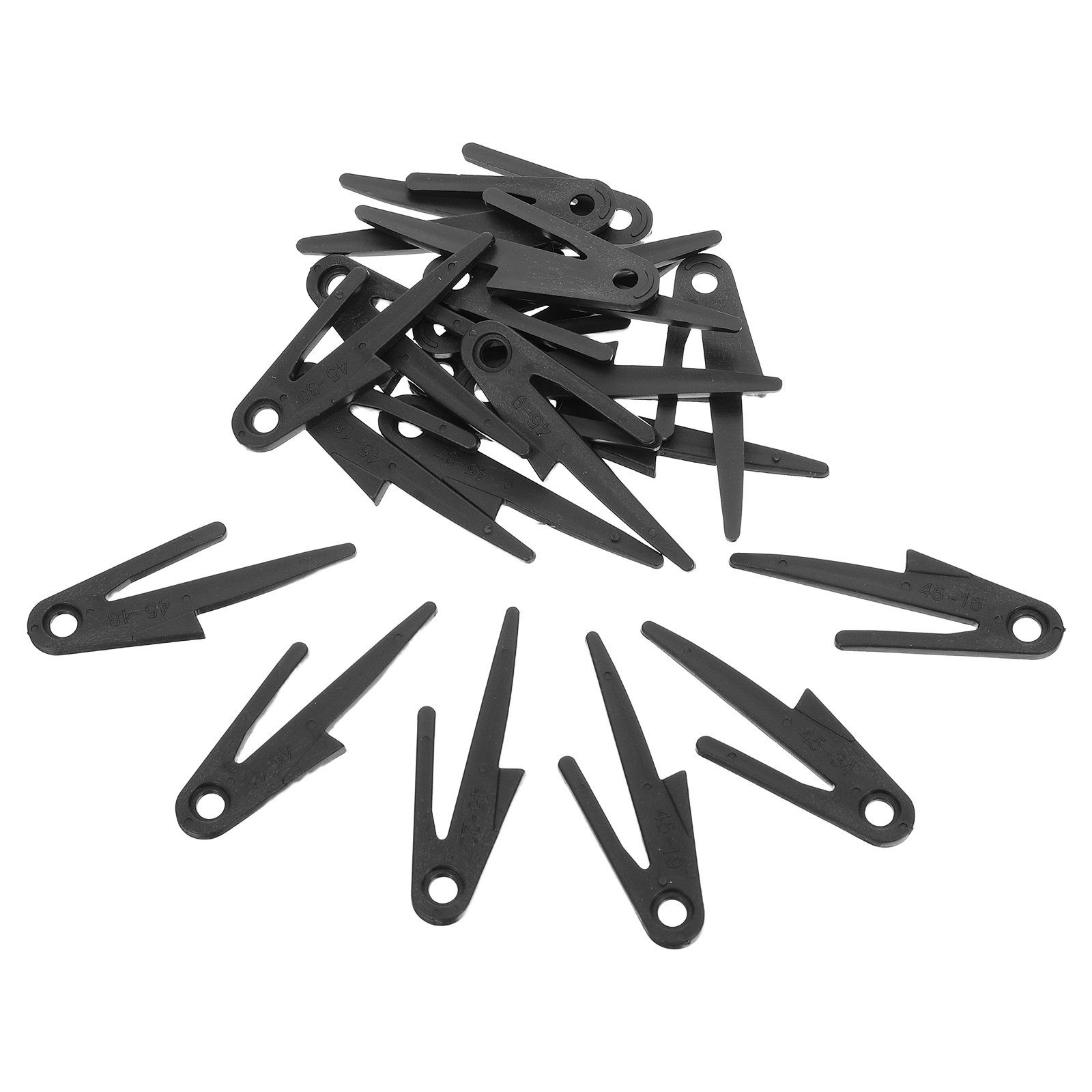 20 Buah Klip Pengunci Rel Laci - Furniture Rails Hardware ulasan dan harga