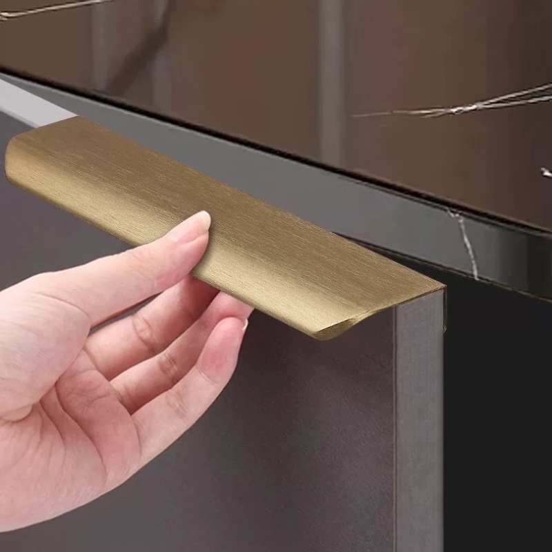 Gagang Kabinet Aluminium Tak T - Furniture Hardware Drawer Pulls ulasan dan harga