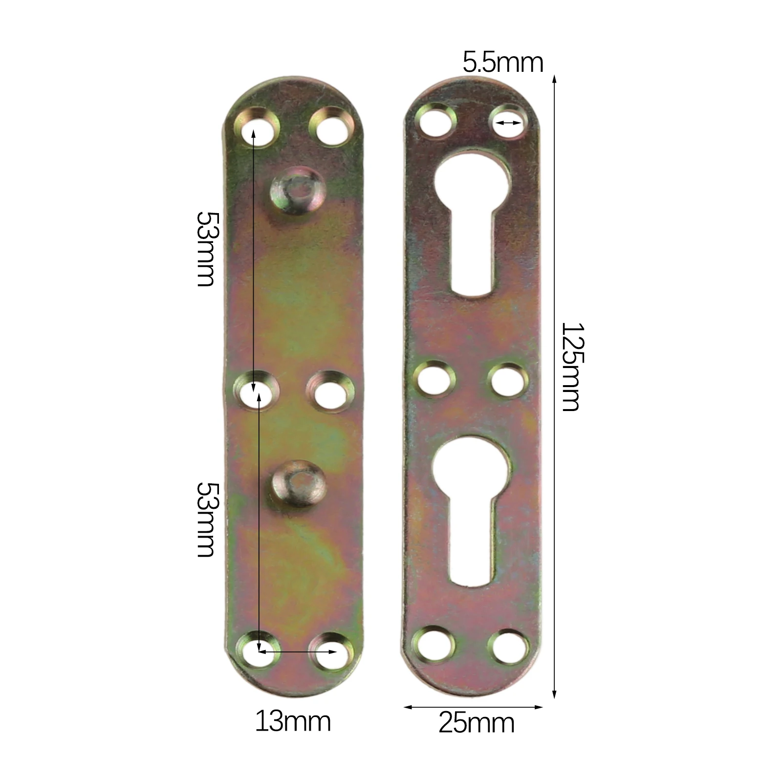 4 Set Engsel Tempat Tidur Teba - Furniture Joining Hardware ulasan dan harga